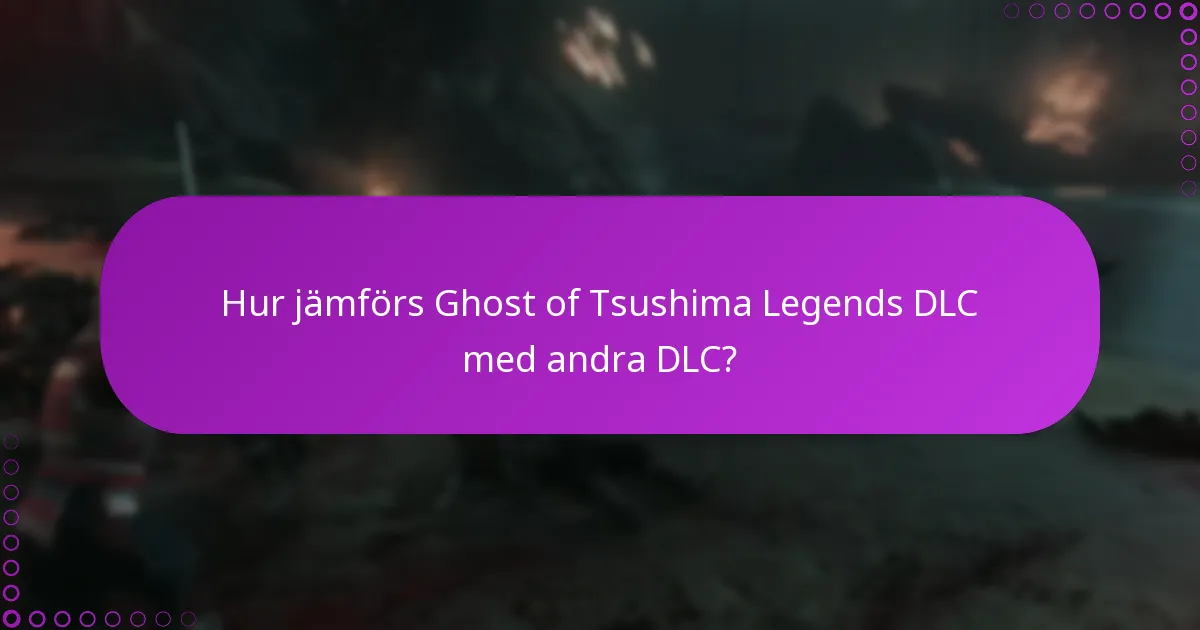 Vem är berättigad att hämta Ghost of Tsushima Legends DLC?