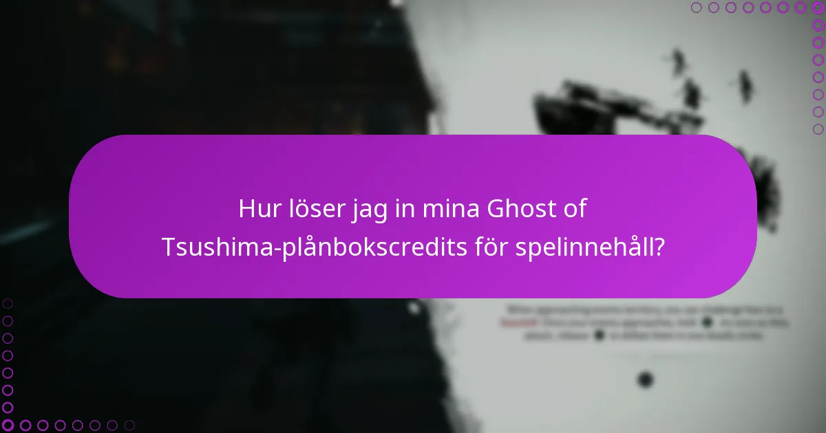 Hur kan jag kontrollera mitt plånboksaldo för Ghost of Tsushima?